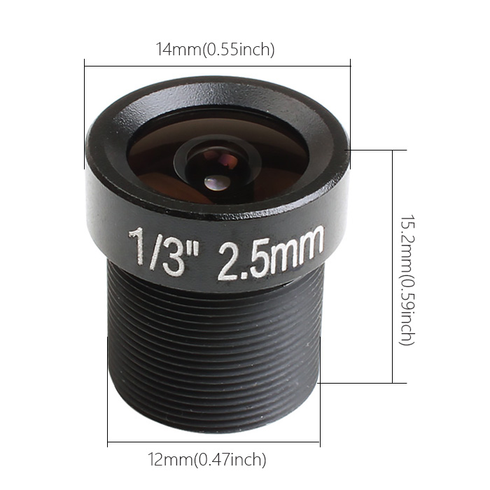 RunCam RC25 FPV short Lens 2.5mm ,FOV130 Wide Angle, for Swift Swift2 PZ0420 SKY