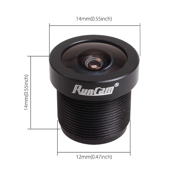 RunCam RC23 FPV Short Lens 2.3mm FOV150 Wide Angle NEW