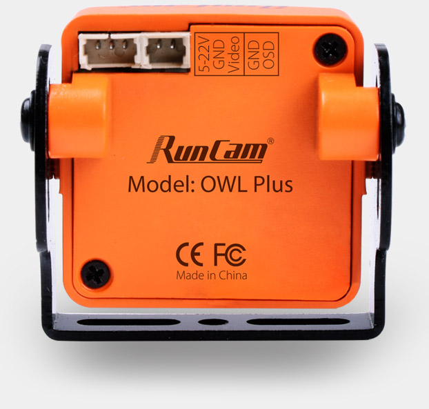 Owl Plus 700TVL 5-22V 0.0001 Lux 150Deg. Wide Angle 
Mini FPV Camera for Drone Quad-copter 