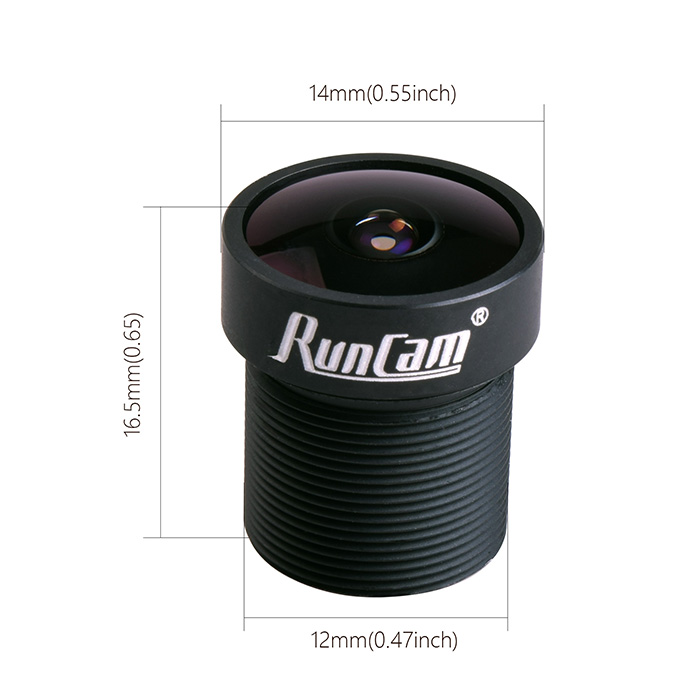 RunCam RC21 FPV, short Lens 2.1mm, FOV165 Wide Angle, for Swift Swift2 PZ0420 SKY