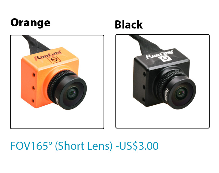 Lens module for RunCam Split

