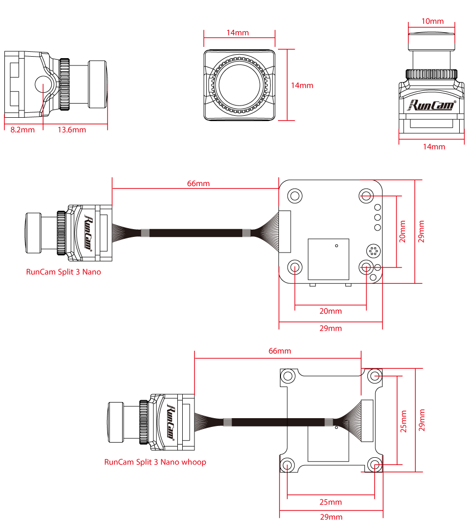 RunCam Split 3 Micro & Split 3 Nano RunCam Split 3 Micro & Split 3 Nano