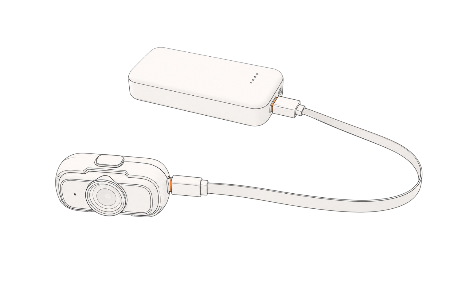 RunCam Feed Camera external power illustration